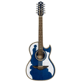 thumbnail image 2 of H. Jimenez LBQ4E El Patron Acoustic-Electric Bajo Quinto Transparent Blue, 2 of 6