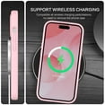 thumbnail image 2 of VENINGO Magnetic for iPhone 13 Case & iPhone 14 Case 6.1" Compatible with Mag-safe,Soft Liquid Silicone Gel Rubber Bumper Shockproof Protective Phone Cover for iPhone 13 & iPhone 14, Pink, 2 of 8