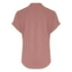 thumbnail image 5 of Vestidos Casuales Para Mujer, Blusas De Mujer De Moda Suéter de mujer de color liso de imitación de lino y lino con hombros descubiertos y cuello en V de manga corta a la moda, 5 of 5