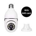 thumbnail image 2 of Cámara de bombilla LED Visión nocturna Cámara de seguridad para el hogar Detección de movimiento para la habitación del hogar Universal Accesorios Electrónicos, 2 of 9