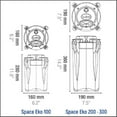 thumbnail image 3 of Sicce Space EKO Canister Filter, 3 of 5