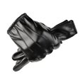 thumbnail image 1 of Guantes YAMEIZE para hombre, piel táctil, cálidos, color negro, 1 of 7