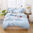 thumbnail image 2 of Sets de cama de poliéster Baby Blue Stars Snow, 2 of 7