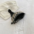 thumbnail image 2 of Bolsa Riñonera de PU con cadenas, riñonera, riñonera, bandolera para mujer (negro) Likrtyny Para Estrenar, 2 of 9