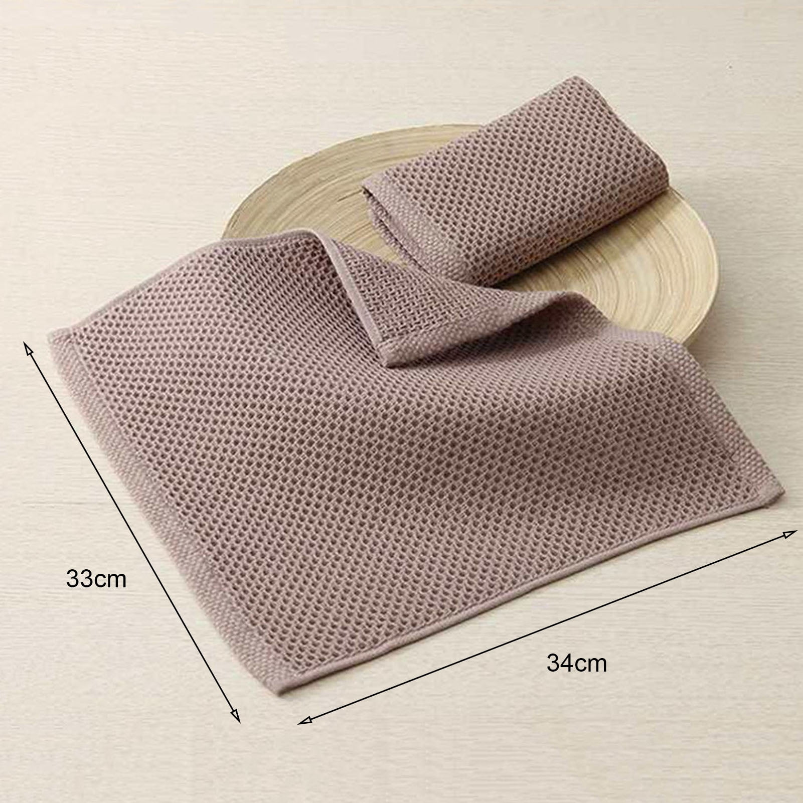 Naierhg 6Pcs Cotton Towel Super Soft Absorbent Face Towel Long Lasting Hand Towels Quick Drying Bath Towels for Home Grey