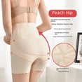 thumbnail image 4 of Braguitas abdominales tipo bóxer para mujer, pantalones tipo túnica de cintura alta, pantalones abdominales ajustados para posparto, pantalones moldeadores finos sin marcas, 4 of 5