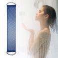 thumbnail image 2 of Unique Bargains 1 Pc Elasticity Body Scrub Towel Body Scrubber for Shower 29.92"x5.51" Blue, 2 of 6