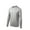Grey, variant on Mizuno Men's Mizuno Alpha Stretch Sleeve Crew