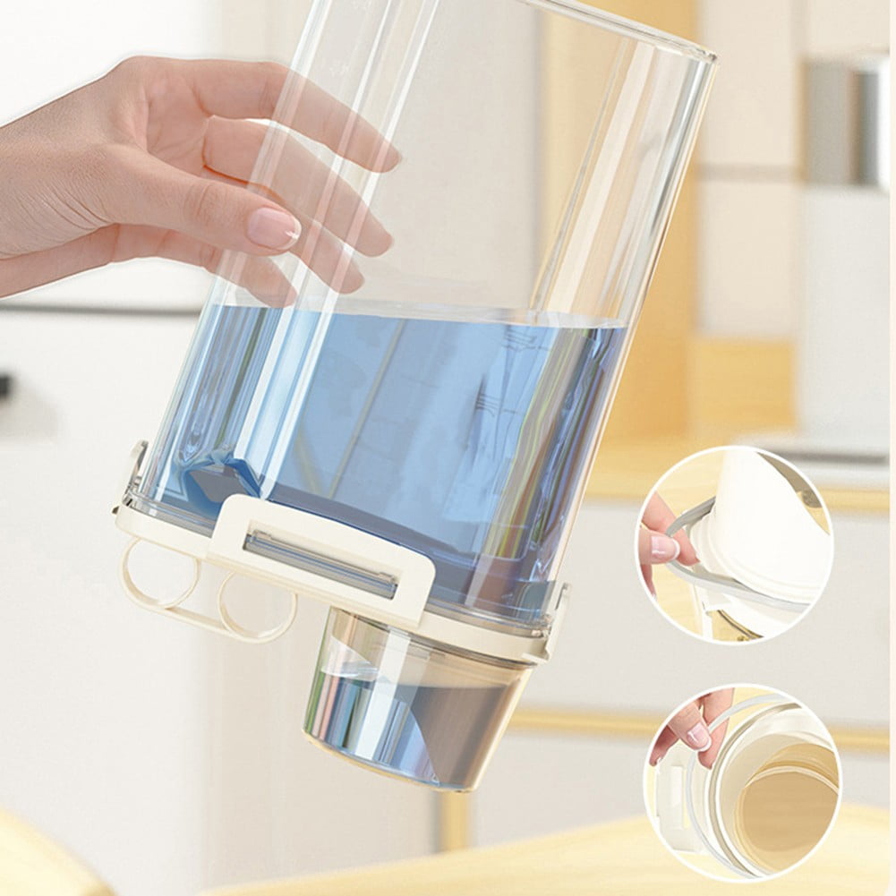 Récipient De Rangement Pour Céréales Transparent Avec Bec Verseur - Lot S + M + L, Hermétique Et Pratique Pour Cuisine