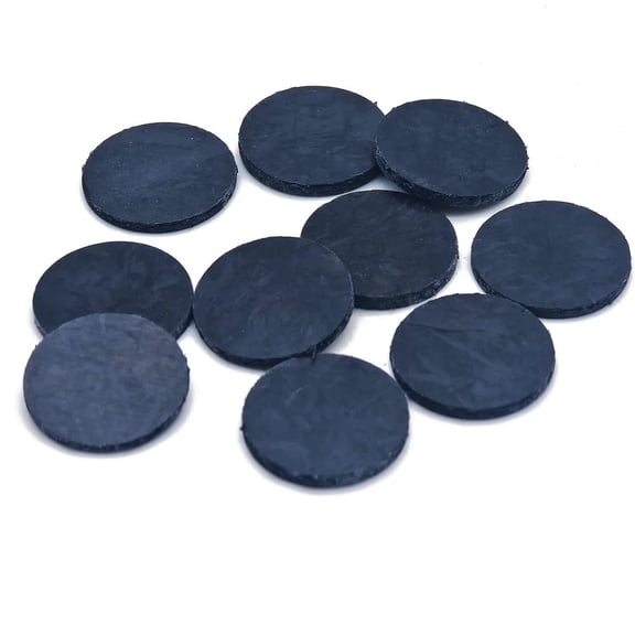Carbon Fiber Pool Cue Tip Pads - Black (x3)