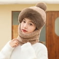 thumbnail image 4 of Women's Cycling Windproof Scarf Hat, Knitting Wool Windproof Scarf Hat, 4 of 5