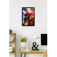 thumbnail image 2 of Sonic The Hedgehog 3 - Shadow Motorcycle One Sheet Wall Poster, 14.725" x 22.375" Framed, 2 of 5