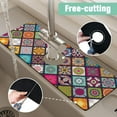 thumbnail image 6 of Kitchen Sink Splash Guard Faucet Mat 15" X 5.5" Mandala Absorbent Fast Drying Mat Faucet Draining Mat Sink Splash Guard Behind Faucet Drip Catcher for Kitchen Bathroom, 6 of 6