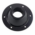 thumbnail image 1 of AP Table Leg Base 013-1119B Pedestal Base; Round Surface Mount; 6-5/8 Inch Diameter x 2 Inch Height; 6 Mounting Holes; Black; Single, 1 of 4