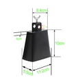 thumbnail image 2 of 4 Inch Small Cowbell Hand Percussion Drum Musical Instrument, 2 of 5