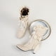thumbnail image 5 of Zapatos de mujer Moda de invierno Vendaje Botas de montar Casual Cálido Tacones altos Bowknot Retro Botas de tubo medio Wmkox8yii hfjk1313, 5 of 6