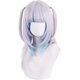 thumbnail image 1 of wonima44 Anime Shark Girl Wig Silver Mixed Blue Medium Cute Twin Ponytail Curly Party Hair Cosplay Props Halloween, 1 of 1