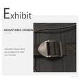 thumbnail image 3 of Comfortable Kayak Padded Back Cushion Adjusatble Kayaking Backrest (Black), 3 of 6