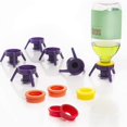 thumbnail image 1 of Kit de tapa de botella, kit de vaciado de botella de plástico universal, soporte de botella invertido con tapa de botella multifuncional, 1 of 4