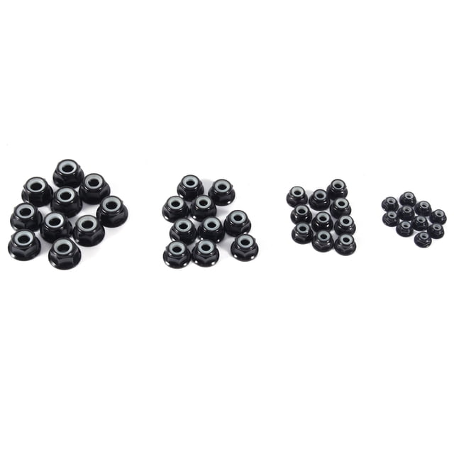 Insert Self Lock Nut,Anodize M5 Nylon Insert Anodized Lock Nut Lock Nut User-Friendly Design