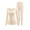 Beige, variant on qelini Thermal Underwear Set for Women 2 Piece Seamless Thermal Inner Wear Long Sleeve Warm Base Layer Top Bottom Set