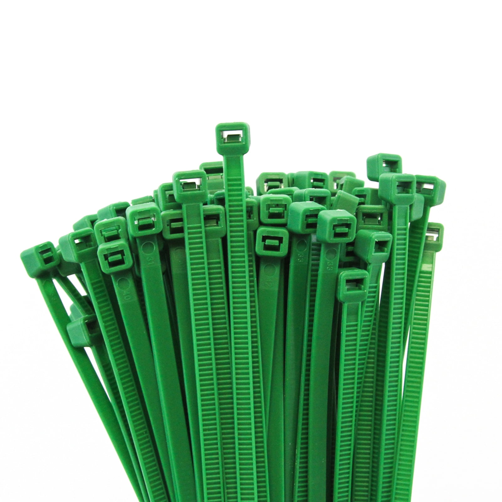 Red Hound Auto 2500 Pack Heavy Duty 8 inches (50lbs) Zip Cable Tie Down