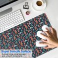 thumbnail image 4 of Long Mouse Pads for Desk,Dark Blue Bigfoot and Tree Pattern Desk Mats on Top Of Desks, Desk Mouse Pad Extra Large with 3mm Non-Slip Base and Stitched Edge for Gaming,Office,Work,Home 31.5"x11.8", 4 of 6