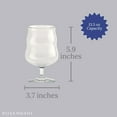 thumbnail image 4 of Rosendahl Holmegaard Mikkeller Universal Beer Glass 13.5 oz (Set of 2), Footed Base, Tulip Shape for Enhanced Aromas, Aromatic Enhancing Glasses for Robust Beers - Versatile Drinkware & Glassware, 4 of 7