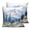 MidNightBlue, variant on Waterproof Outdoor Throw Pillows with Inserts 16"x16", Red Christmas Tree Soft Decorative Pillowcases for Couch Bedroom, Xmas Bows Pine Branches Lamps New Year Pillow Covers for Sofa Living Room