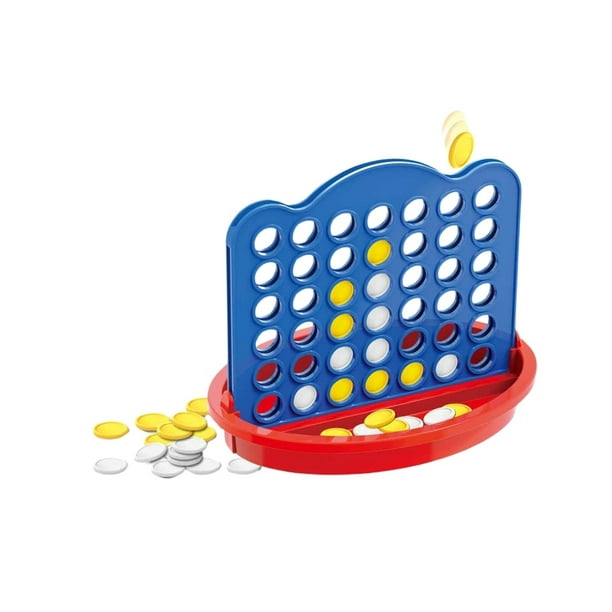 PINGÜE® Games STEM | Juego de Mesa 4 en Línea, Conecta 4 Clásico, Juego de Estrategia Familiar (4+ años). Juegos Mesa.