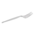 thumbnail image 4 of 6.5" Heavy-Weight Polystyrene Plastic Forks/Spoons/Knives Clear Plastic Forks/Spoons/Knives Heavy Duty Plastic Silverware | Fancy Plastic Cutlery | Elegant Disposable Forks/Spoons/Knives, 4 of 8