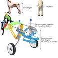 thumbnail image 3 of Adjustable Dog Cart/Wheelchair, Animal Exercise Wheels Application  for Pets, 3 of 7