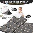 thumbnail image 3 of Cute Pug Puppies Toddler Nap Mats for Kids Preschool,Sleeping Mat Bag or Kids,Toddler Sleeping Bag,Toddler Nap Mat or Daycare, 3 of 6