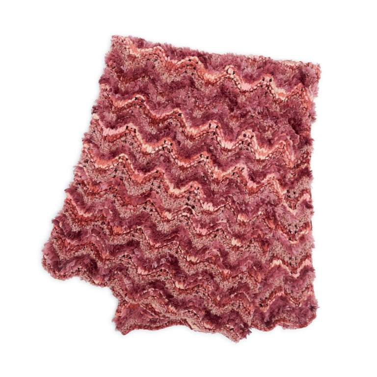 Bernat Casa Super Bulky Acrylic Polyester Blend Marsala Yarn 170 yd