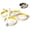 4PCS, variant on Xiyztok 4-Pack Silicone Egg Rings with Oil Brush, 4 Inch Nonstick Round Egg Molds for McMuffins and Breakfast Sandwiches