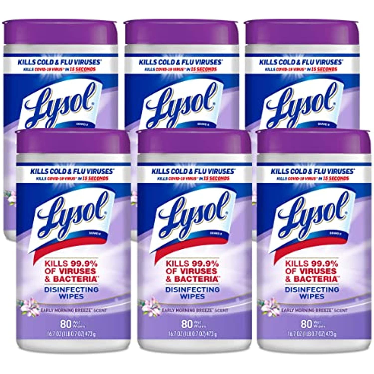Lysol Disinfectant Wipes, MultiSurface Antibacterial Cleaning Wipes