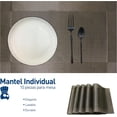 thumbnail image 2 of Set de 15 Manteles Individuales Bluelander, 45 x 30 cm, Café, 2 of 5
