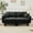 Dark Gray, variant on Boucle Fabric Loveseat Sofa, 2-Seater Couch with Shell-Shaped Armrests and Cylindrical Legs, Modern Upholstered Sofa for Living Room, Beige