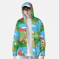 thumbnail image 4 of Kll Farm Animals Print Men'S Women’s Upf 50+ Sun Protection Outdoor Hoodie Jacket Long Sleeve Fishing Hiking Performance Shirt- 3x-Large, 4 of 8