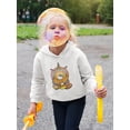 thumbnail image 2 of Unicorn Donut With Candycorn Hoodie Toddler -Image by Shutterstock,  2 Toddler, 2 of 4