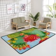 thumbnail image 4 of Crawling Indoor Carpet Play Mat Desert Blooming Cactus for Living Room Bedroom Educational Nursery Floor Mat Area Rugs 63x48in Carpet Runner, 4 of 6