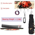 thumbnail image 5 of PhooArto Key Holder for Wall Decorative with 5 Key Hooks, Ladybug on the Book Holders Wall Mount Organizer with Mail Key Rack, Self Adhesive, 5 of 7