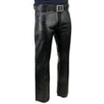 thumbnail image 2 of Milwaukee Leather | Classic Fit 5 Pocket Leather Pants for Men - Premium Leather Motorcycle Riding Pants - LKM5790-34, 2 of 4