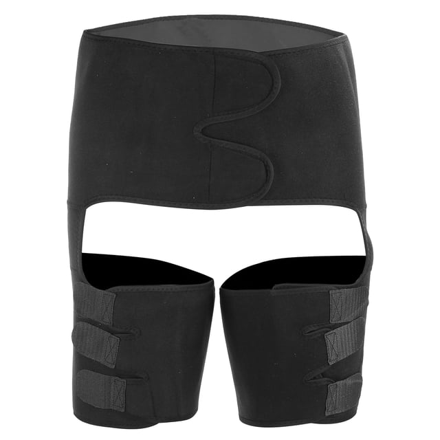 Faja reductora de muslos 3 en 1 para entrenamiento de cintura y muslos, fitness, yoga, cinturón para el sudor (tallas 2XL y 3XL)