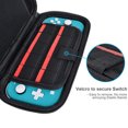 thumbnail image 3 of [Cremallera Azul] Adecuado para La Protectora Switch Lite Almacenamiento Multifuncional Host Nailon 1680D Protectora Rígida, 3 of 8