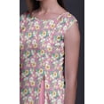 thumbnail image 4 of Bimba Printed Side Slit Straight KurtisForWomen Sleeveless Summer Kurta, 4 of 6