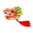 thumbnail image 2 of veasfak Handmade Paper Dragon DIY Material Practical DIY Craft Materials for Wedding Red, 2 of 9