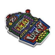 2024 Pamp Burton Morris Lucky 7's Slot Machine 1 oz Silver Coin – Serial #0001