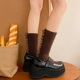 thumbnail image 6 of Women LolitasSocks Sweet Boot Socks Ruffle Frilly Ankle Dress Socks Sweet JK Uniform Calf Socks Princess Socks, 6 of 19