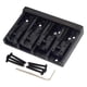 thumbnail image 3 of Puente de guitarra de aleación de Zinc Sunnimix Accesorios de instrumentos musicales Negro Tipo H, 3 of 8